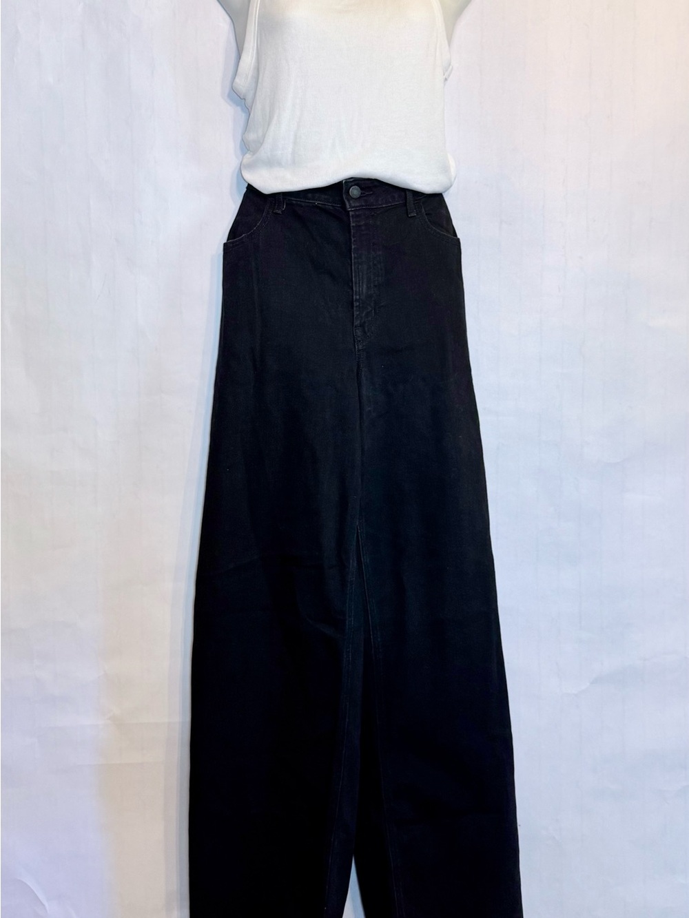 Old Navy Black Wide Leg High-Waist Pants - For the TALL